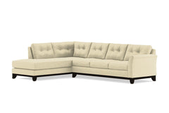 Marco 2pc Sleeper Sectional :: Leg Finish: Espresso / Configuration: LAF - Chaise on the Left / Sleeper Option: Memory Foam Mattress