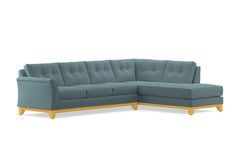 Marco 2pc Sectional Sofa :: Leg Finish: Natural / Configuration: RAF - Chaise on the Right