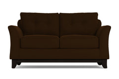 Marco Apartment Size Sleeper Sofa Bed :: Leg Finish: Espresso / Sleeper Option: Memory Foam Mattress