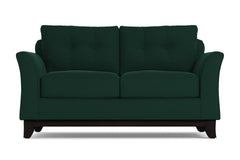 Marco Apartment Size Sleeper Sofa Bed :: Leg Finish: Espresso / Sleeper Option: Memory Foam Mattress