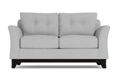 Marco Apartment Size Sleeper Sofa Bed :: Leg Finish: Espresso / Sleeper Option: Memory Foam Mattress