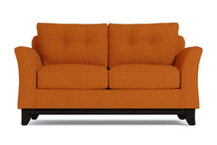 Marco Apartment Size Sleeper Sofa Bed :: Leg Finish: Espresso / Sleeper Option: Memory Foam Mattress