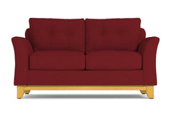 Marco Apartment Size Sleeper Sofa Bed :: Leg Finish: Natural / Sleeper Option: Memory Foam Mattress