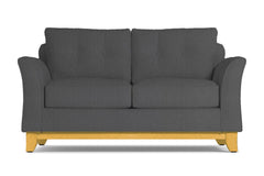Marco Apartment Size Sleeper Sofa Bed :: Leg Finish: Natural / Sleeper Option: Deluxe Innerspring Mattress