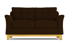 Marco Apartment Size Sleeper Sofa Bed :: Leg Finish: Natural / Sleeper Option: Deluxe Innerspring Mattress