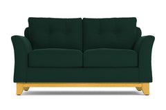 Marco Apartment Size Sleeper Sofa Bed :: Leg Finish: Natural / Sleeper Option: Deluxe Innerspring Mattress
