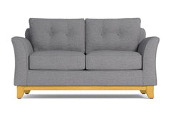 Marco Twin Size Sleeper Sofa Bed :: Leg Finish: Natural / Sleeper Option: Memory Foam Mattress