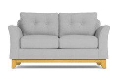 Marco Twin Size Sleeper Sofa Bed :: Leg Finish: Natural / Sleeper Option: Memory Foam Mattress