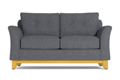 Marco Apartment Size Sleeper Sofa Bed :: Leg Finish: Natural / Sleeper Option: Memory Foam Mattress