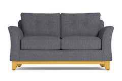 Marco Twin Size Sleeper Sofa Bed :: Leg Finish: Natural / Sleeper Option: Deluxe Innerspring Mattress