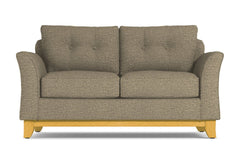 Marco Apartment Size Sleeper Sofa Bed :: Leg Finish: Natural / Sleeper Option: Deluxe Innerspring Mattress