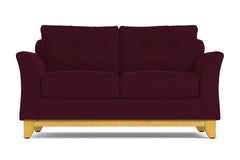 Marco Twin Size Sleeper Sofa Bed :: Leg Finish: Natural / Sleeper Option: Memory Foam Mattress