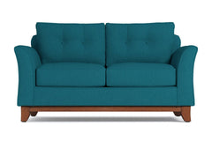 Marco Twin Size Sleeper Sofa Bed :: Leg Finish: Pecan / Sleeper Option: Deluxe Innerspring Mattress