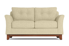 Marco Twin Size Sleeper Sofa Bed :: Leg Finish: Pecan / Sleeper Option: Deluxe Innerspring Mattress