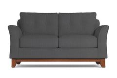 Marco Twin Size Sleeper Sofa Bed :: Leg Finish: Pecan / Sleeper Option: Memory Foam Mattress