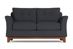 Marco Twin Size Sleeper Sofa Bed :: Leg Finish: Pecan / Sleeper Option: Memory Foam Mattress