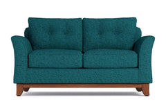 Marco Twin Size Sleeper Sofa Bed :: Leg Finish: Pecan / Sleeper Option: Deluxe Innerspring Mattress