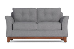 Marco Twin Size Sleeper Sofa Bed :: Leg Finish: Pecan / Sleeper Option: Memory Foam Mattress