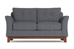 Marco Twin Size Sleeper Sofa Bed :: Leg Finish: Pecan / Sleeper Option: Deluxe Innerspring Mattress