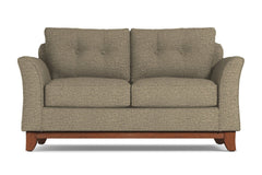 Marco Twin Size Sleeper Sofa Bed :: Leg Finish: Pecan / Sleeper Option: Deluxe Innerspring Mattress