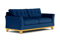 Marco Queen Size Sleeper Sofa Bed :: Leg Finish: Natural / Sleeper Option: Memory Foam Mattress