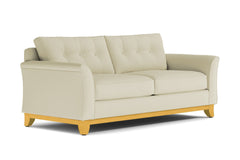 Marco Queen Size Sleeper Sofa Bed :: Leg Finish: Natural / Sleeper Option: Memory Foam Mattress