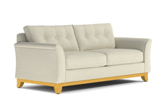 Marco Queen Size Sleeper Sofa Bed :: Leg Finish: Natural / Sleeper Option: Memory Foam Mattress