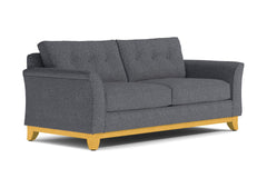 Marco Queen Size Sleeper Sofa Bed :: Leg Finish: Natural / Sleeper Option: Memory Foam Mattress