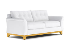 Marco Queen Size Sleeper Sofa Bed :: Leg Finish: Natural / Sleeper Option: Deluxe Innerspring Mattress