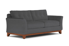 Marco Queen Size Sleeper Sofa Bed :: Leg Finish: Pecan / Sleeper Option: Deluxe Innerspring Mattress