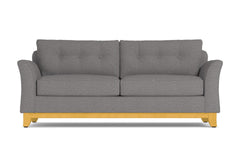 Marco Queen Size Sleeper Sofa Bed :: Leg Finish: Natural / Sleeper Option: Deluxe Innerspring Mattress