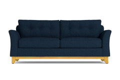 Marco Queen Size Sleeper Sofa Bed :: Leg Finish: Natural / Sleeper Option: Memory Foam Mattress