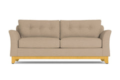 Marco Queen Size Sleeper Sofa Bed :: Leg Finish: Natural / Sleeper Option: Memory Foam Mattress