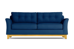 Marco Queen Size Sleeper Sofa Bed :: Leg Finish: Natural / Sleeper Option: Memory Foam Mattress