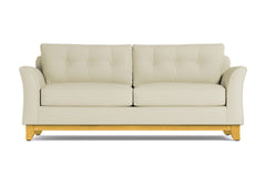 Marco Queen Size Sleeper Sofa Bed :: Leg Finish: Natural / Sleeper Option: Memory Foam Mattress