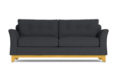 Marco Queen Size Sleeper Sofa Bed :: Leg Finish: Natural / Sleeper Option: Memory Foam Mattress