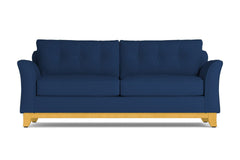 Marco Queen Size Sleeper Sofa Bed :: Leg Finish: Natural / Sleeper Option: Memory Foam Mattress