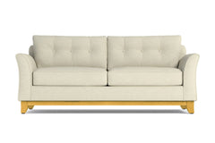 Marco Queen Size Sleeper Sofa Bed :: Leg Finish: Natural / Sleeper Option: Deluxe Innerspring Mattress