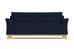 Marco Queen Size Sleeper Sofa Bed :: Leg Finish: Natural / Sleeper Option: Memory Foam Mattress