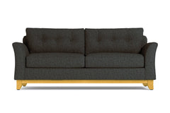 Marco Queen Size Sleeper Sofa Bed :: Leg Finish: Natural / Sleeper Option: Deluxe Innerspring Mattress