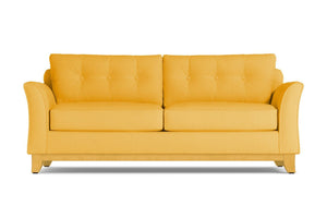 Marco Queen Size Sleeper Sofa Bed :: Leg Finish: Natural / Sleeper Option: Deluxe Innerspring Mattress