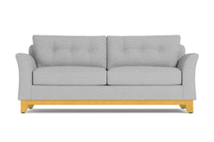 Marco Queen Size Sleeper Sofa Bed :: Leg Finish: Natural / Sleeper Option: Memory Foam Mattress