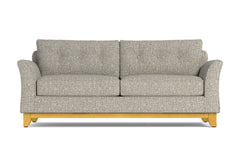 Marco Queen Size Sleeper Sofa Bed :: Leg Finish: Natural / Sleeper Option: Memory Foam Mattress