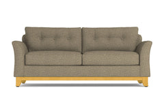 Marco Queen Size Sleeper Sofa Bed :: Leg Finish: Natural / Sleeper Option: Memory Foam Mattress