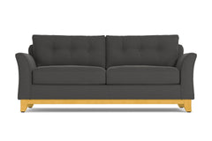 Marco Queen Size Sleeper Sofa Bed :: Leg Finish: Natural / Sleeper Option: Memory Foam Mattress