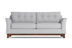 Marco Queen Size Sleeper Sofa Bed :: Leg Finish: Pecan / Sleeper Option: Deluxe Innerspring Mattress