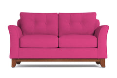 Marco Apartment Size Sleeper Sofa Bed :: Leg Finish: Pecan / Sleeper Option: Memory Foam Mattress