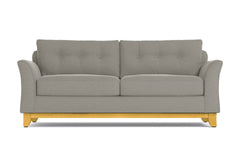 Marco Queen Size Sleeper Sofa Bed :: Leg Finish: Natural / Sleeper Option: Memory Foam Mattress