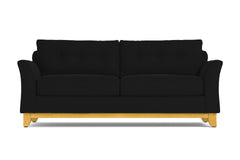 Marco Queen Size Sleeper Sofa Bed :: Leg Finish: Natural / Sleeper Option: Memory Foam Mattress