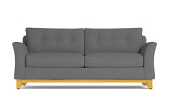 Marco Queen Size Sleeper Sofa Bed :: Leg Finish: Natural / Sleeper Option: Memory Foam Mattress